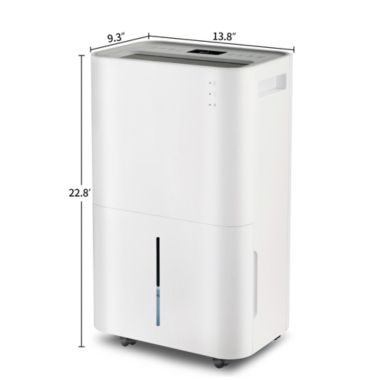 Orien Home 4,500 Sq. Ft. Dehumidifier with 4L Water Tank, Auto or Manual Drain, Auto Shutoff Portable 50 Pint Dehumidifier for Large to Extra Large Rooms and Basements. View a larger version of this product image.