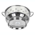 Alternate image 1 for Lindy's 8 Qt Home Stainless Steel Colander with Handles for Straining, Steaming, Draining and Rinsing