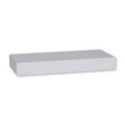 Alternate image 3 for ITY International - Mini Individual Wooden Floating Shelf, 12" x 5.1" x 1.5",White