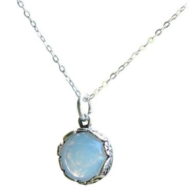 Bottled Up Designs Botanical Sterling Silver Necklace. View a larger version of this product image.