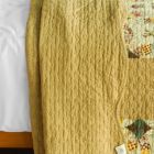 Alternate image 2 for Blancho Bedding Autumn in Countryside Cotton 3PC Vermicelli-Quilted Patchwork Quilt Set (Full/Queen Size)