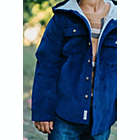Alternate image 2 for Hope & Henry Boys&#39; Hooded Button Down Shirt Jacket, Infant, 3-6 Months