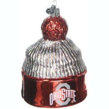 Old World Christmas Glass Blow Christmas Ornament Ohio State Football. View a larger version of this product image.