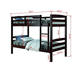 Donco Trading  Twin/Twin Devon Bunk Bed
