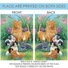 Alternate image 3 for Toland Home Garden Meadow Cats Outdoor House Flag 40" x 28"
