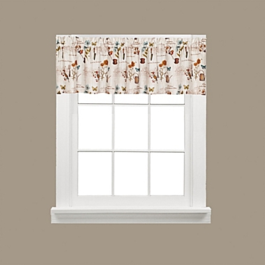 Saturday Knight Ltd Le Jardin Window Valance With 1.5" Rod Pocket - 58x13", Multi. View a larger version of this product image.