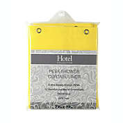 GoodGram Hotel Collection Non-Toxic 10 Gauge Peva Shower Curtain Liners - Yellow