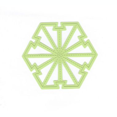 Nellie's Choice Nellie's Folding Die Christmas Ball Star Medium. View a larger version of this product image.