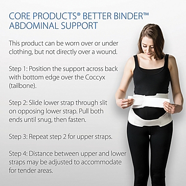 Core Products Better Binder Abdominal Support. View a larger version of this product image.