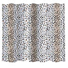 Alternate image 1 for Carnation Home Fashions E" x tra Wide "Hailey" Fabric Shower Curtain - Multi 108" x 72"