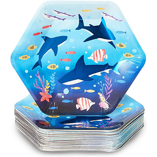 12 Under The Sea Ocean Fish Meal Boxes ~ Birthday Party Food Bag ~ Picnic Box