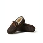 Alternate image 3 for Fireside By Dearfoams Men's Victor Genuine Shearling Moccasin with Tie