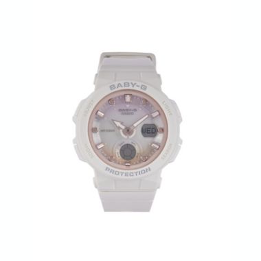 Casio Women's White Baby-G Dress Watch. View a larger version of this product image.