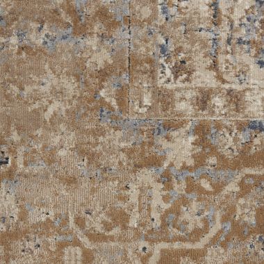 kathy ireland Home Malta MAI04 Beige/Blue/Brown Indoor Area Rug - 3'11 x 5'7. View a larger version of this product image.