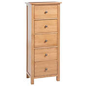 Home Life Boutique Tall Chest of Drawers Solid