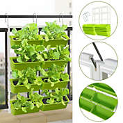 Kitcheniva Vertical Garden Wall Planter Box 4 Tier Light Green