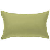 PiccoCasa Blue Lumbar Throw Pillow Covers Set Decorative Cushion Covers Farmhouse Pillow Case for Sofa Bedroom Car Chair, Green, 12"x20"