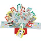 Alternate image 0 for Second Nature Mailable Happy Birthday Dogs Pop Up Greeting Card - POP137