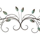 Alternate image 1 for HomeRoots Home Decor Patina Scroll Metal Leaf Wall Decor - 321342