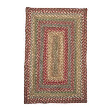 Homespice Jute Braided Rugs Rectangle Azalea 8'x10'. View a larger version of this product image.