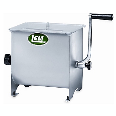 engagement Inhibere ensom LEM Meat Mixer Manual Hand Crank Stainless Steel #654 Mighty Bite 20 lb  Capacity | Bed Bath & Beyond