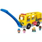 Alternate image 0 for Fisher-Price Little People Big Yellow Bus, musical push and pull toy with Smart Stages for toddlers and preschool kids