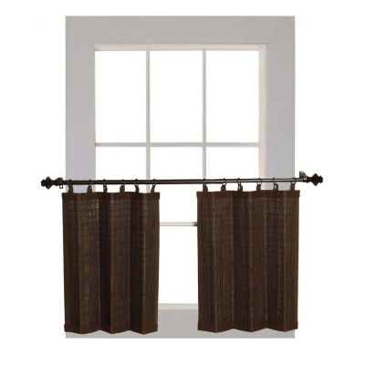 Versailles Patented Ring Top Panel Series Tier Set - 40x24", Espresso