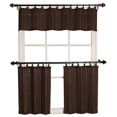 Versailles Patented Ring Top Panel Series Tier Set - 40x24", Espresso. View a larger version of this product image.
