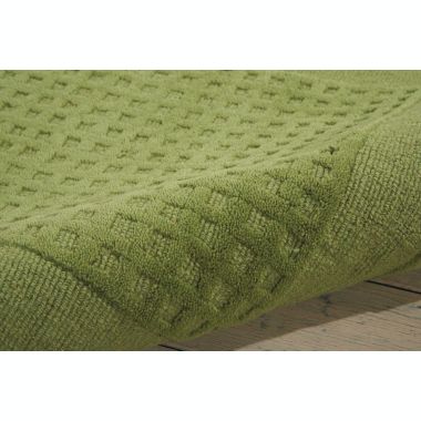 Nourison Westport Lime Area Rug WP30 2'6" x 4'. View a larger version of this product image.