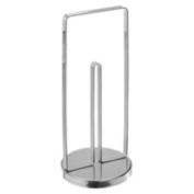 mDesign Metal Free-Standing Modern Toilet Paper Stand, Holds 3 Rolls