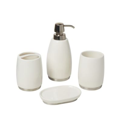 SKL Home Saturday Knight Ltd Ari Stylish Handsome classic look Lotion/Soap Dispenser 7.88x3.38x3.38" - Natural. View a larger version of this product image.
