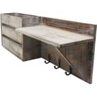 Alternate image 0 for Kitcheniva Wooden Rustic Wall Mounted Key Mail Letter Holder Organizer