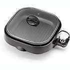 Alternate image 0 for Aroma Housewares ASP-218B Grillet 4Qt. 3-in-1 Cool-Touch Electric Indoor Grill Portable, Dishwasher Safe, with Nonstick Pan & Tempered Glass Lid, Black