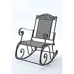 4D Concepts IVY LEAGUE Rocking Chair, Mesa Brown