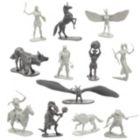 Alternate image 1 for SCS Direct Fantasy Creatures Mini Action Figure Playset - 56pc Toy Monster Miniatures w 12 Different Sculpts