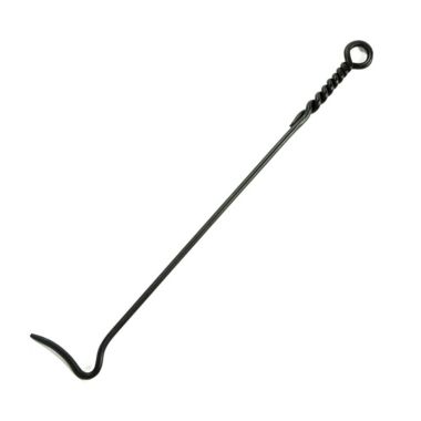 Minuteman Individual Wrought Iron Poker - Rope Design. View a larger version of this product image.