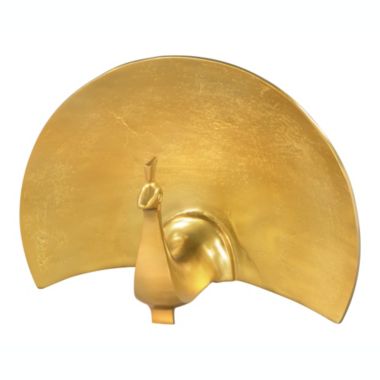 Slickblue Fan Table Art Gold. View a larger version of this product image.