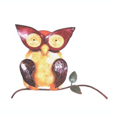 D-Art collection Home Accent Iron Owl Wall Decor. View a larger version of this product image.