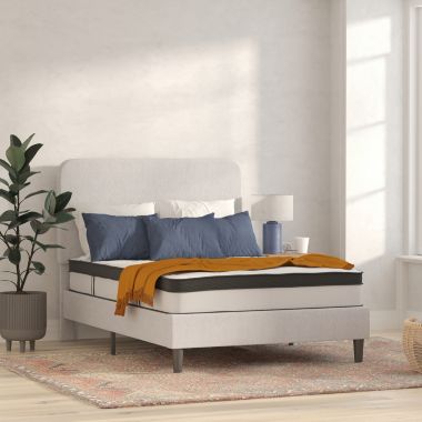 Flash Furniture Capri Comfortable Sleep 10 Inch CertiPUR-US Certified Hybrid Pocket Spring Mattress, Full Mattress in a Box. View a larger version of this product image.