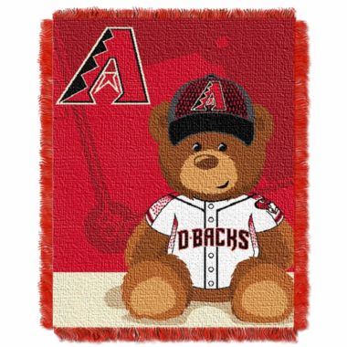 The Northwest Company Diamondbacks OFFICIAL Major League Baseball, Field Bear Baby 36"x 46" Triple Woven Jacquard Throw by The Northwest Company. View a larger version of this product image.