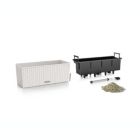 Alternate image 1 for Lechuza USA 20" Gray All In One Wicker Finish Planter