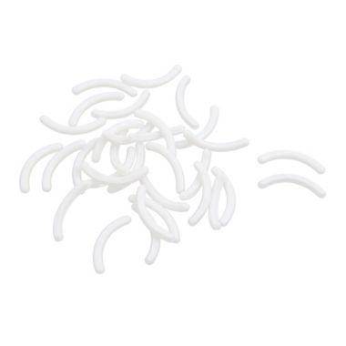 Unique Bargains Curler Refills Eyelash Curler Refill Pads, 30 Pieces White Soft Rubber Ladies Cosmetic Makeup Eyelash Curler Refill Replace Pads. View a larger version of this product image.