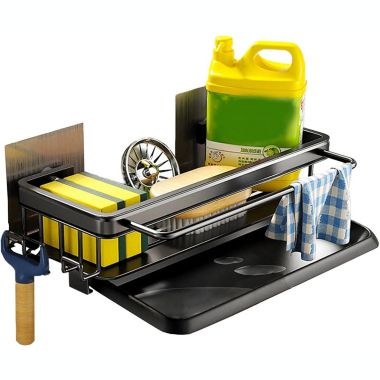 Kitcheniva Sponge Holder Stainless Steel Soap Caddy 12x5". View a larger version of this product image.