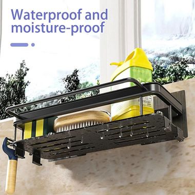 Kitcheniva Sponge Holder Stainless Steel Soap Caddy 12x5". View a larger version of this product image.