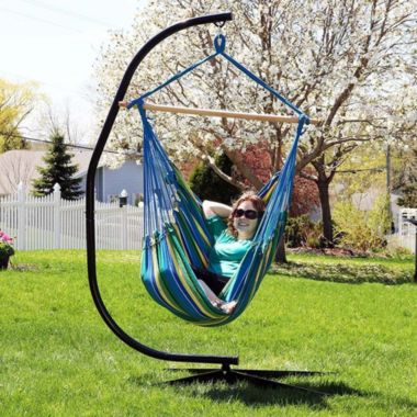 Sunnydaze XL Hammock Chair - Ocean Breeze. View a larger version of this product image.