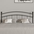 Alternate image 0 for Merrick Lane Kildare Metal Queen Size Headboard Contemporary Arched Headboard With Adjustable Rail Slots