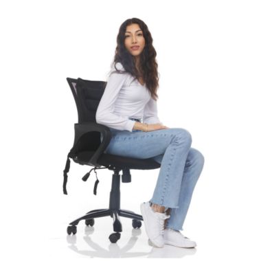 FOMI Firm Lumbar Orthopedic Back Support   Gel and Foam Thoracic Support Pillow for Office, Car, Kitchen   Sciatica and Tailbone Pain Relief   Upper and Lower Back Posture Cushion. View a larger version of this product image.