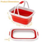 Alternate image 2 for Infinity Merch Collapsible Fruit Basket 10L