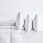 Alternate image 1 for KASENTEX 100% White Down and Feather Bed Pillows Pair (Set) 20x26