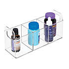 Alternate image 2 for mDesign Plastic Bathroom Vanity Organizer Storage Caddy Holder - 2 Pack